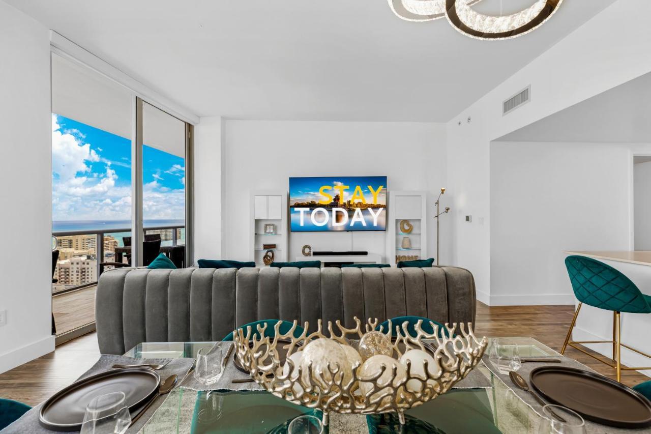 Beachwalk Resort - Penthouse In The Sky 3Bdr And 3Ba Luxury Condo Direct Ocean View 할렌데일비치 외부 사진